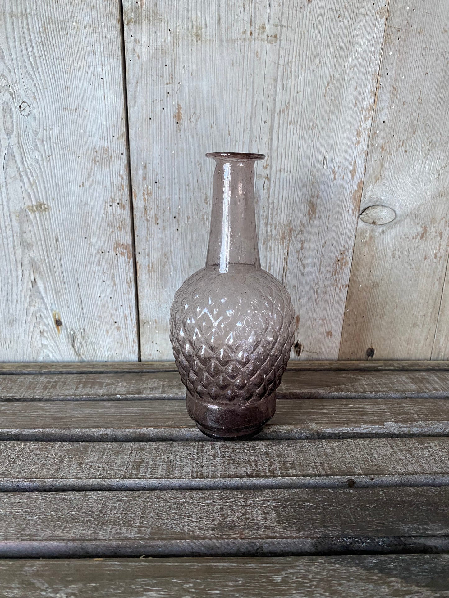 Our Amethyst Trio Of Pretty Bud Vases - including a seasonal posy in each vase