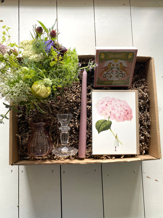 The Pink Hydrangea Gift Box