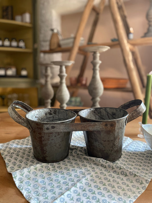 Iron Double Planter