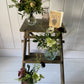 A Delicate Trio Of Pretty Bud Vases - including a seasonal posy in each vase