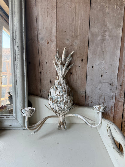 Pretty, Distressed Wall Sconces