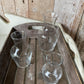 Our Decanter Vase Collection - medium - including a posy of flowers