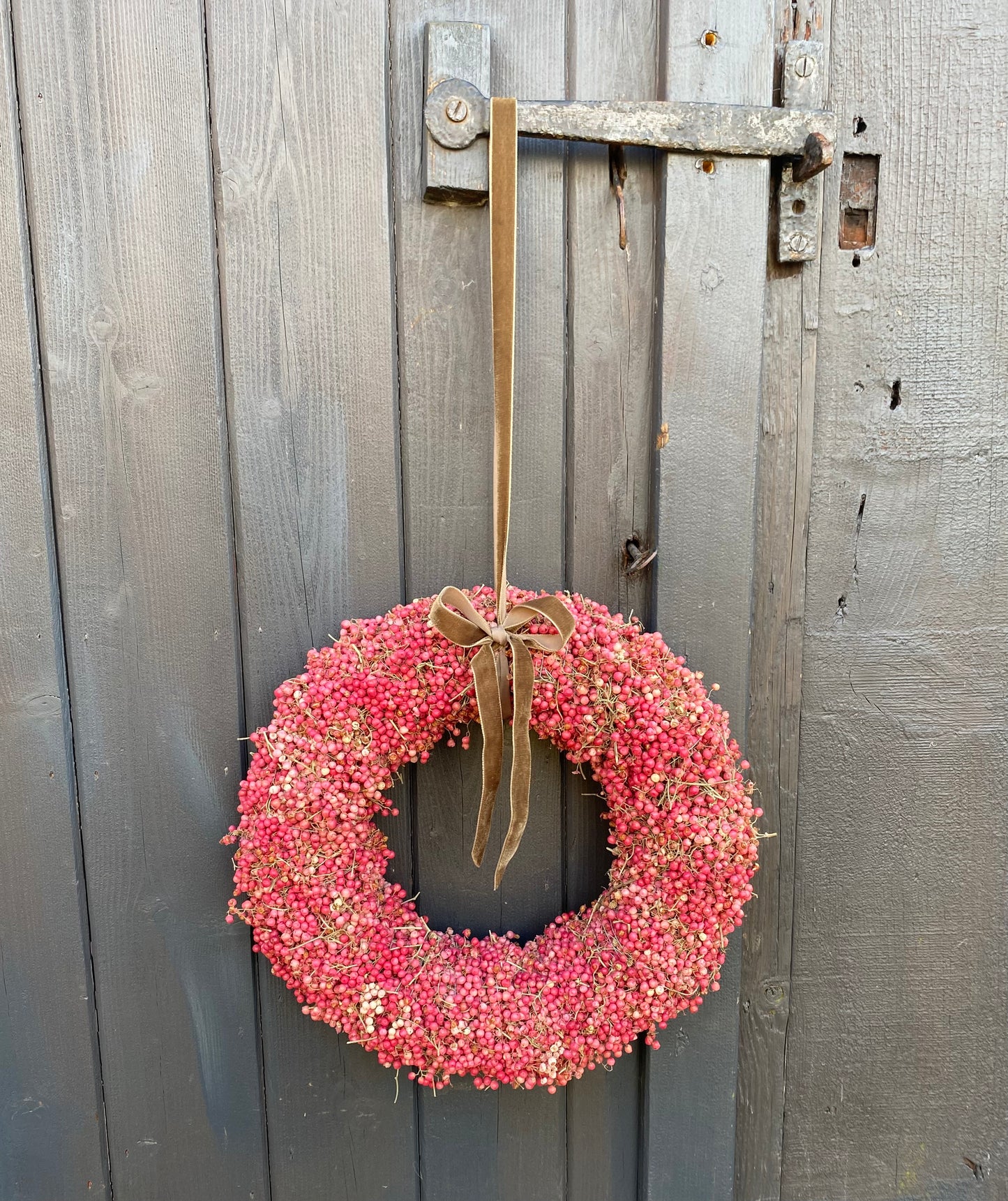 Christmas Peppercorn Wreath
