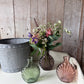 Coastal & Collected. Gorgeous Shell Shaped Bud Vases + Flowers