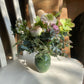 Ceramic Vase - including posy of flowers