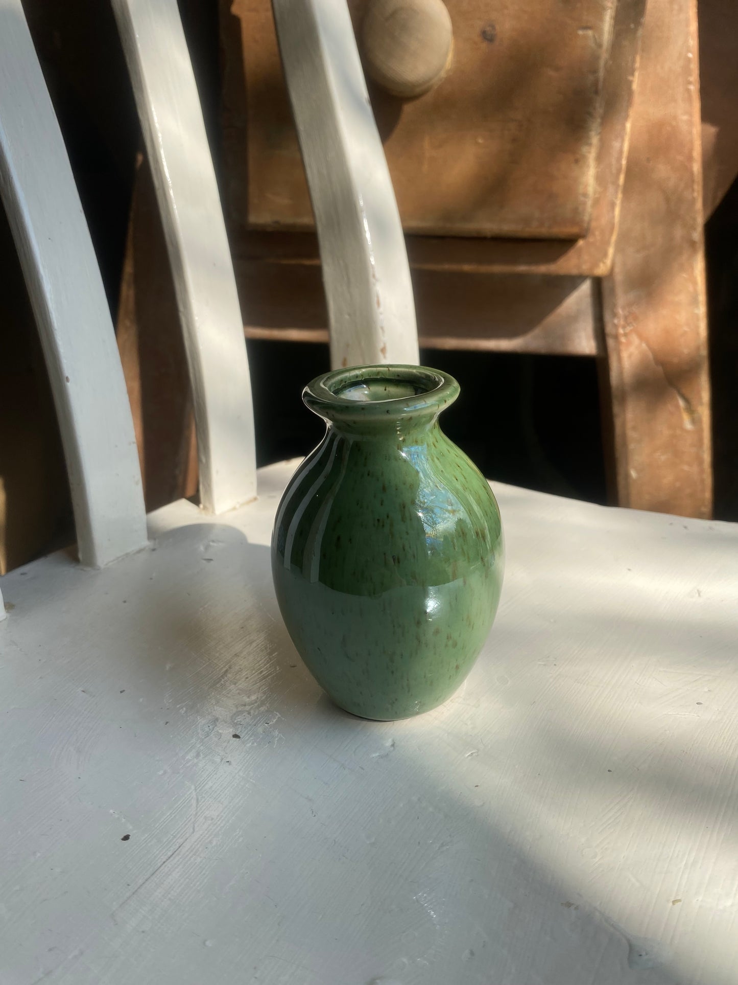 Ceramic Vase - including posy of flowers