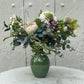 Ceramic Vase - including posy of flowers