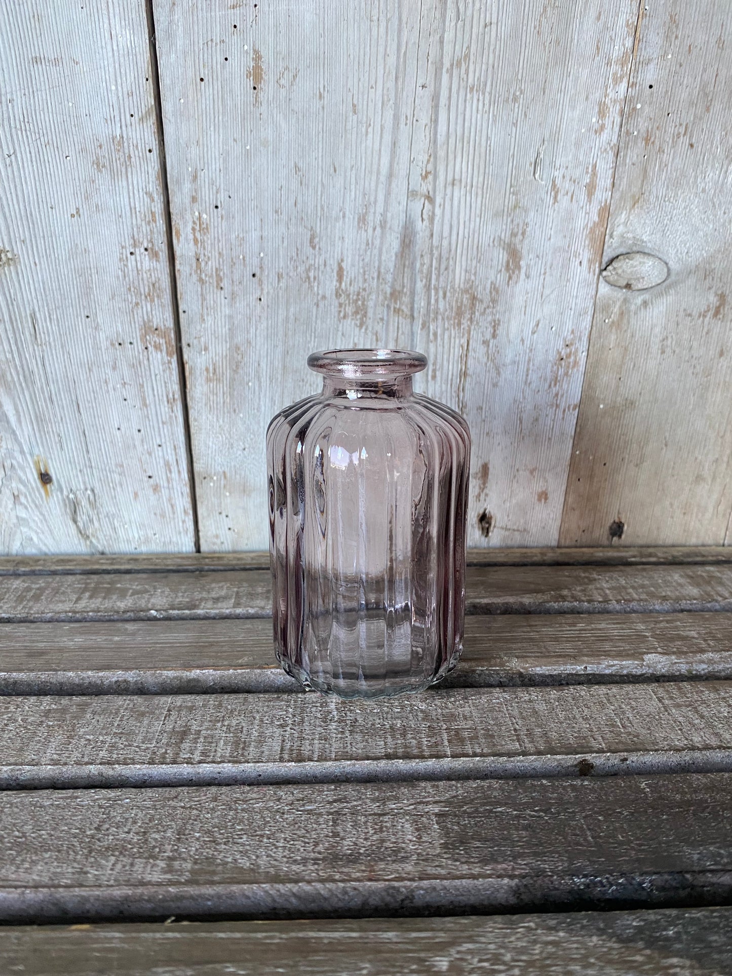 Our Glass Bottle Bud Vase Collection - including a posy of flowers