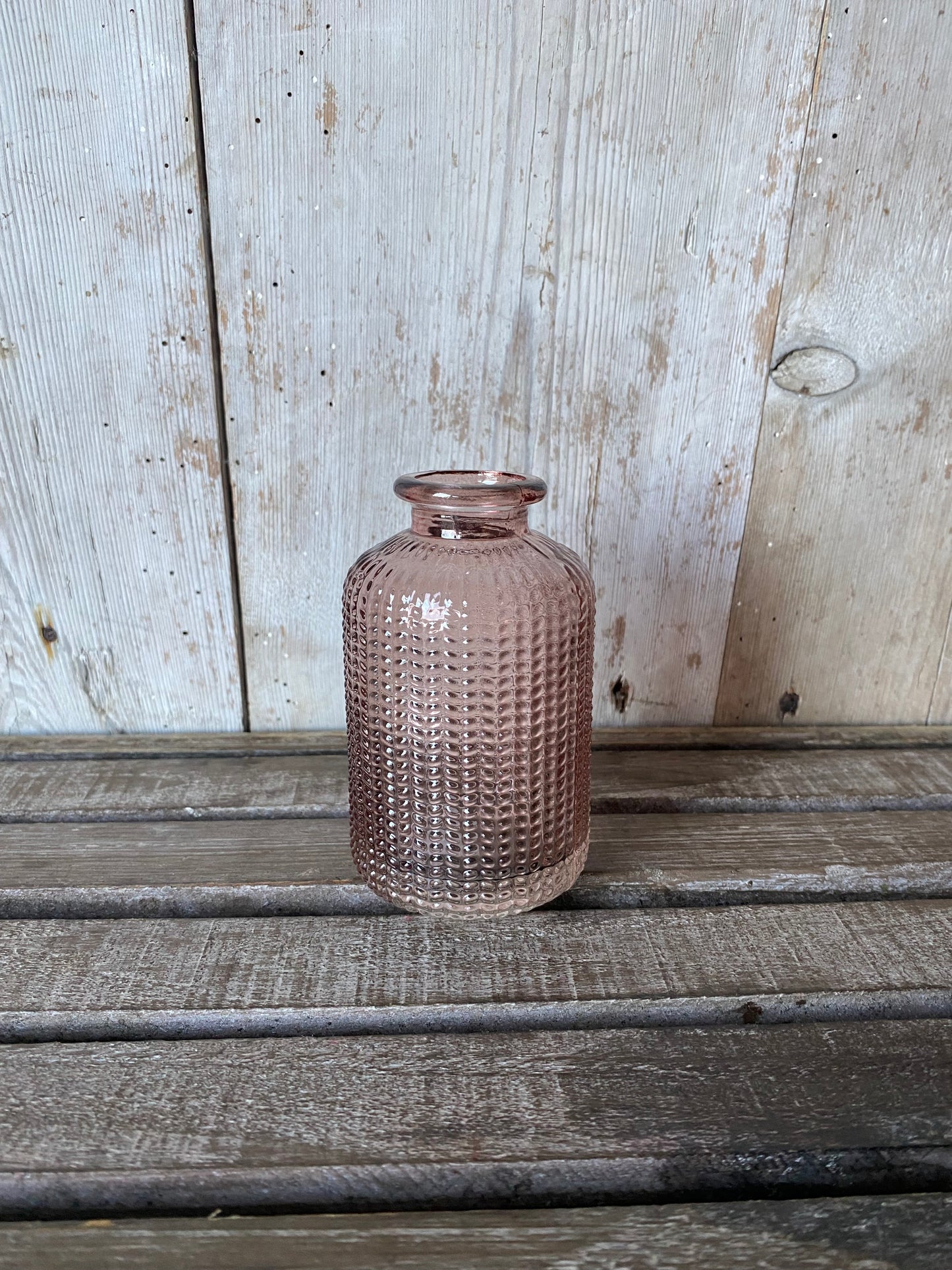 Our Glass Bottle Bud Vase Collection - including a posy of flowers