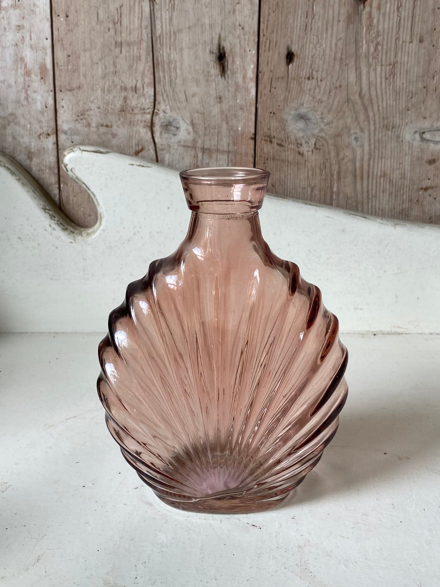 Our Shell Vase Collection - including a posy of flowers