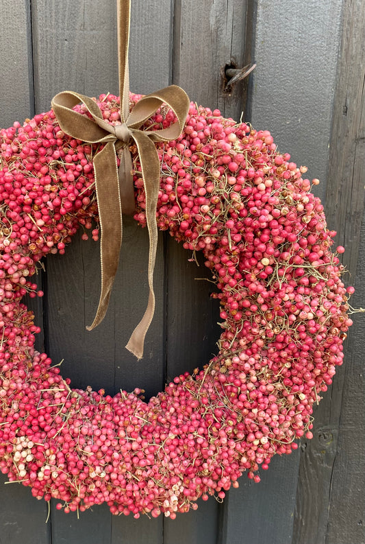 Christmas Peppercorn Wreath