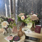 An Autumn Trio Of Pretty Bud Vases - including a seasonal posy in each vase