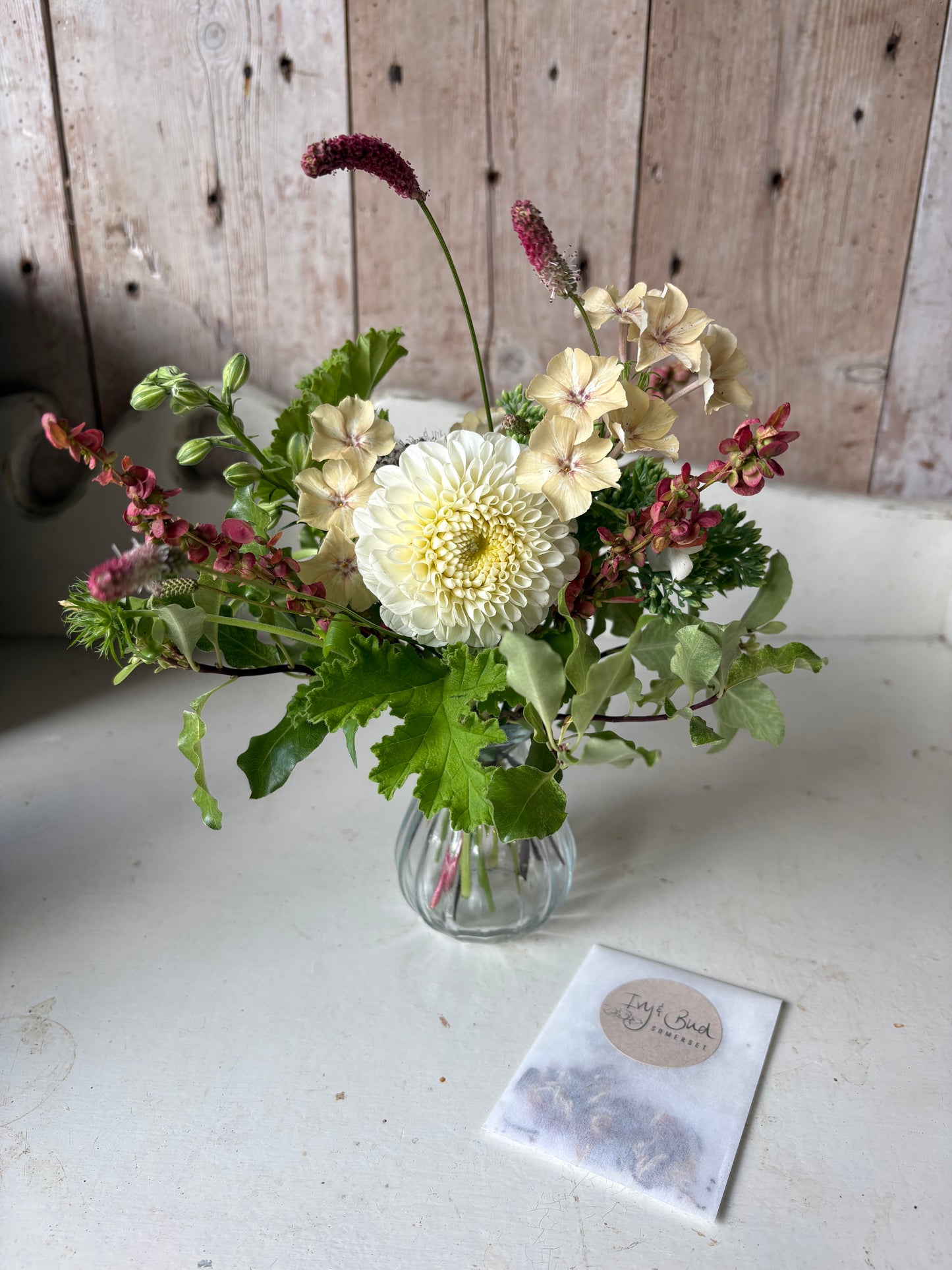 Our ‘Forget-me-not’ gift box - including seasonally inspired posy