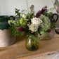 Spruce Bud Vase - including a posy of seasonal flowers