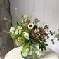 Little Thyme Vase - including a posy of seasonal flowers
