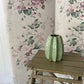 Large Textured Sage Ceramic - including a posy of flowers