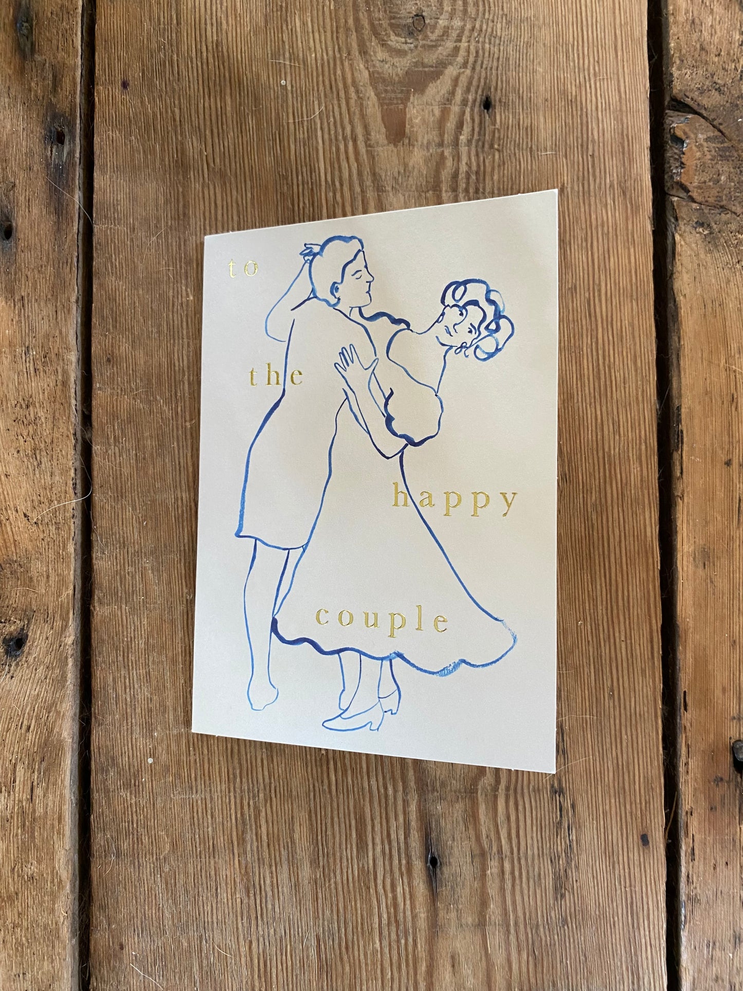 The Happy Couple Wanderlust Paper Co. Card