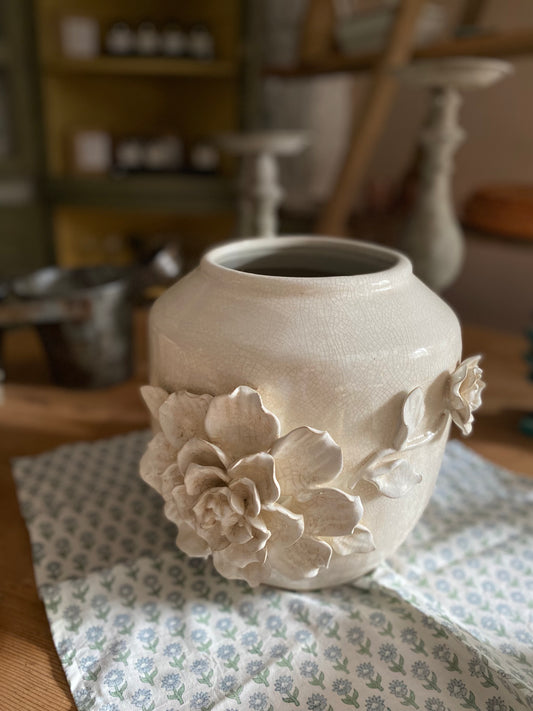 Rose Ceramic Vase