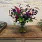Seasonally Inspired Bunch - with a Pretty Ribbed Vase