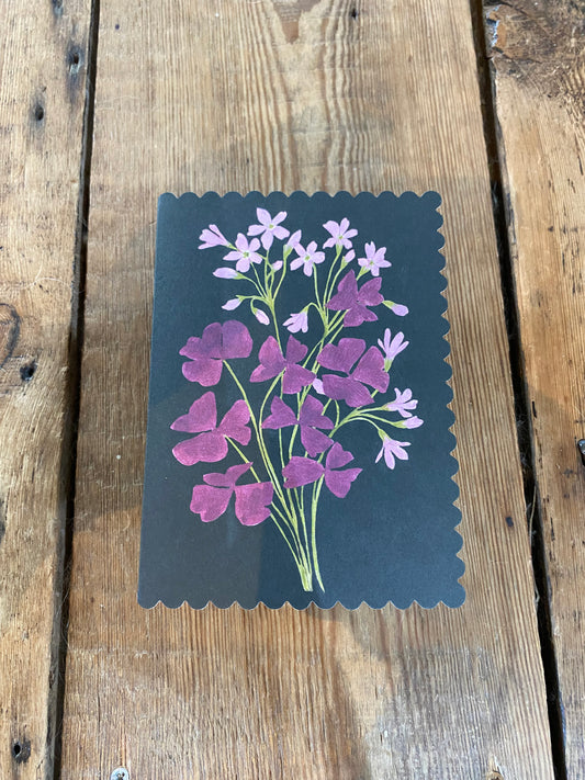 Botanical Concertina Wanderlust Paper Co. Card