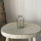 Clear Feathered Bud Vase - including a posy of seasonal flowers