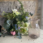 Our Amethyst Trio Of Pretty Bud Vases - including a seasonal posy in each vase